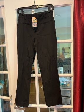 Anthropologie Men's Black Dress Pants — Straight Tailored Fit